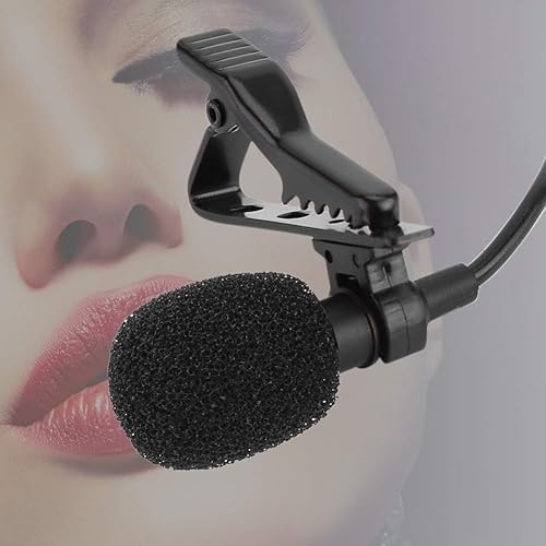 Miniatura 3 de Binyalir Computer Microphone, Wired Microphone Hands Free 3.5Mm Jack for Speeches for Meetings