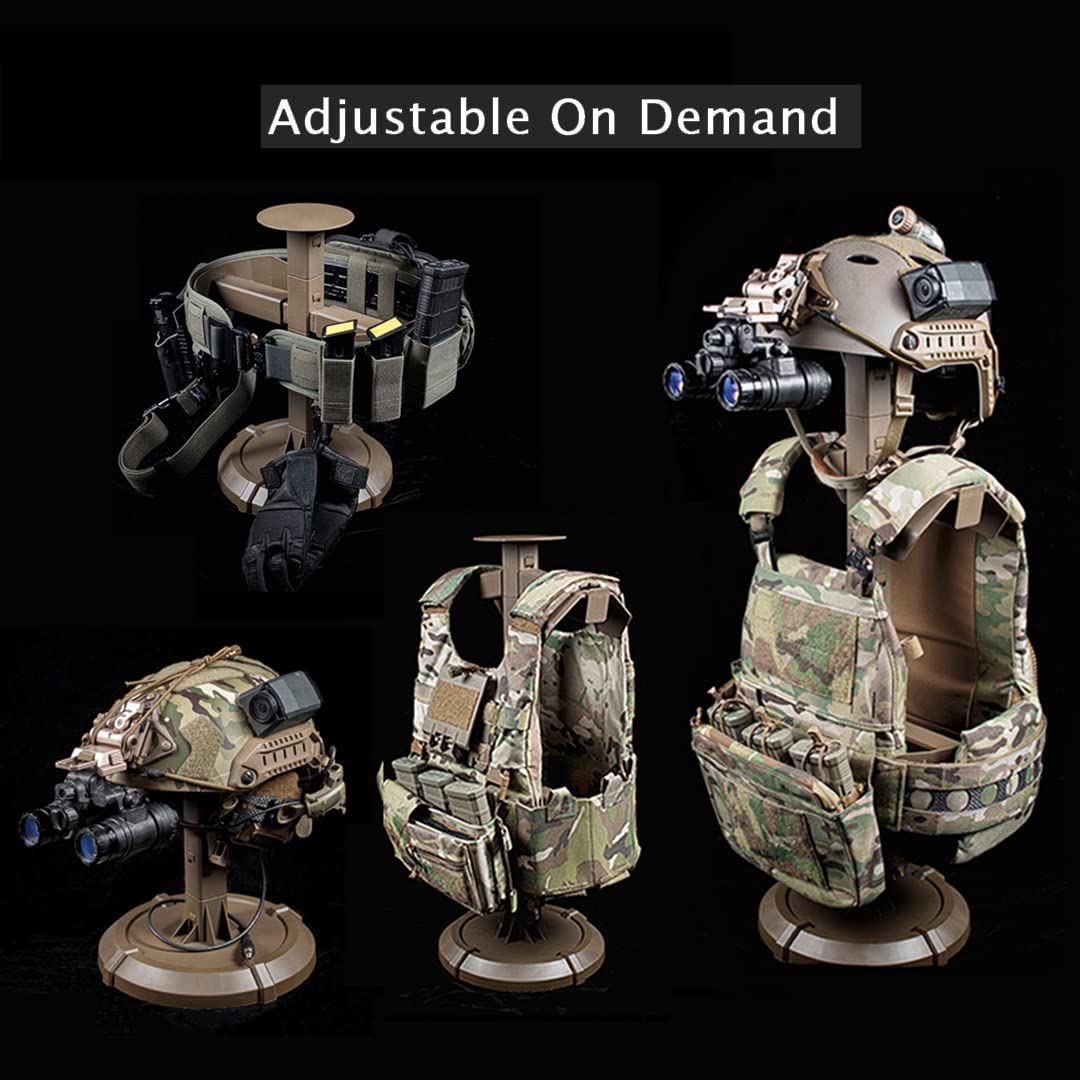 Buy Cronex Tactical Gear Rack/Law Enforcement Stand/Tactical Vest & Belt Helmet Heavy Duty