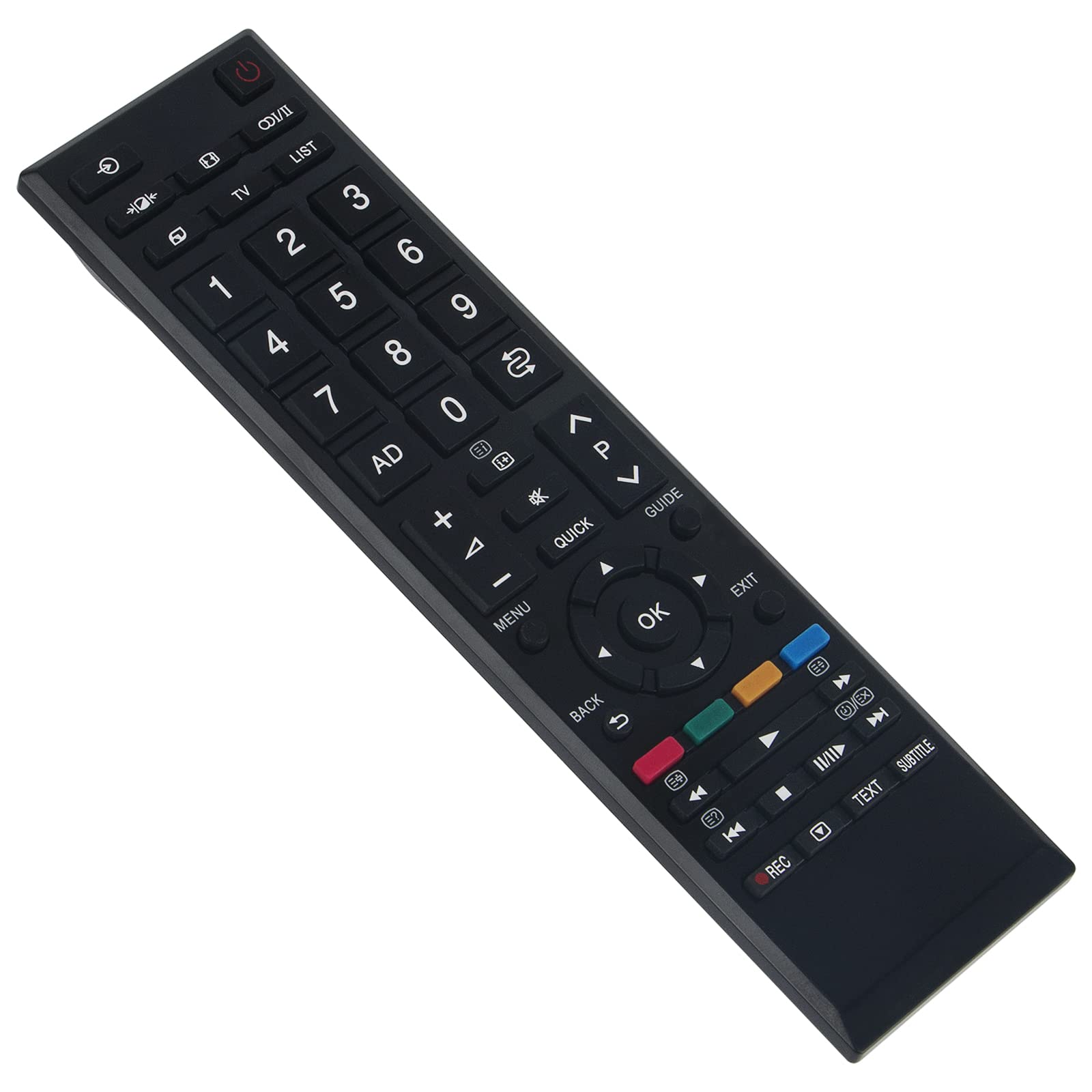 VINABTY CT-90420 CT90420 Replacement Remote Control fit for Toshiba TV 32RL900A 26SL700A 22SL700A 32RL938 32RL933G 32RL938F 32RL938G 32RL939G 32SL970G 40RL900A 40RL938 32RL900 42SL700A 32SL700A - Image 3