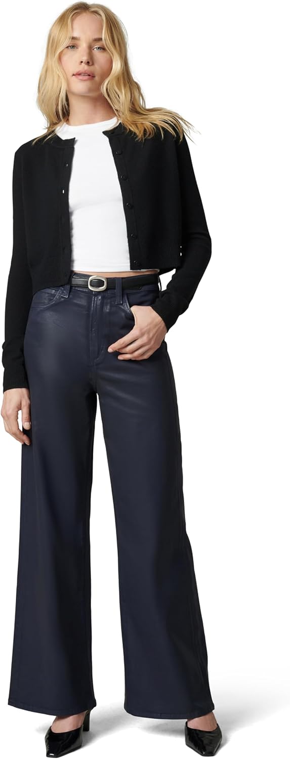 Joe's Jeans Womens The Mia Petite High Rise Wide Leg Jean - Image 6