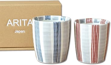 Pair of Teacups, Present, Gift Boxed, Stylish, Arita Ware, Inase for Couples, Made in Japan