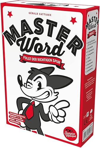 Miniatura 7 de Asmodee Master Word, juego de fiesta, juego de deducción, alemán