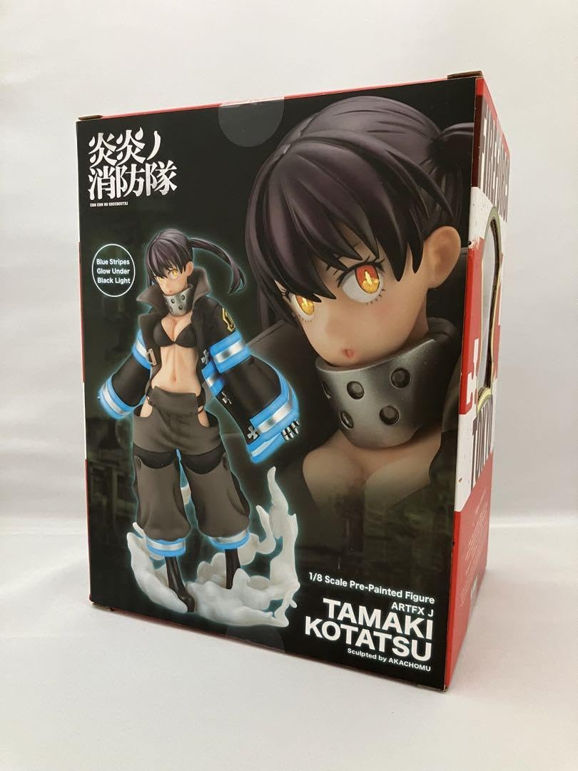 Amazon.co.jp: artfx j 炎炎ノ消防隊 環古達 18 完成品フィギュア