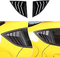 Vista 8 de Cubierta para rejilla de ventana lateral trasera compatible con Toyota Supra GR A90 A91 MK5 2019-2026, rejillas de ventana laterales