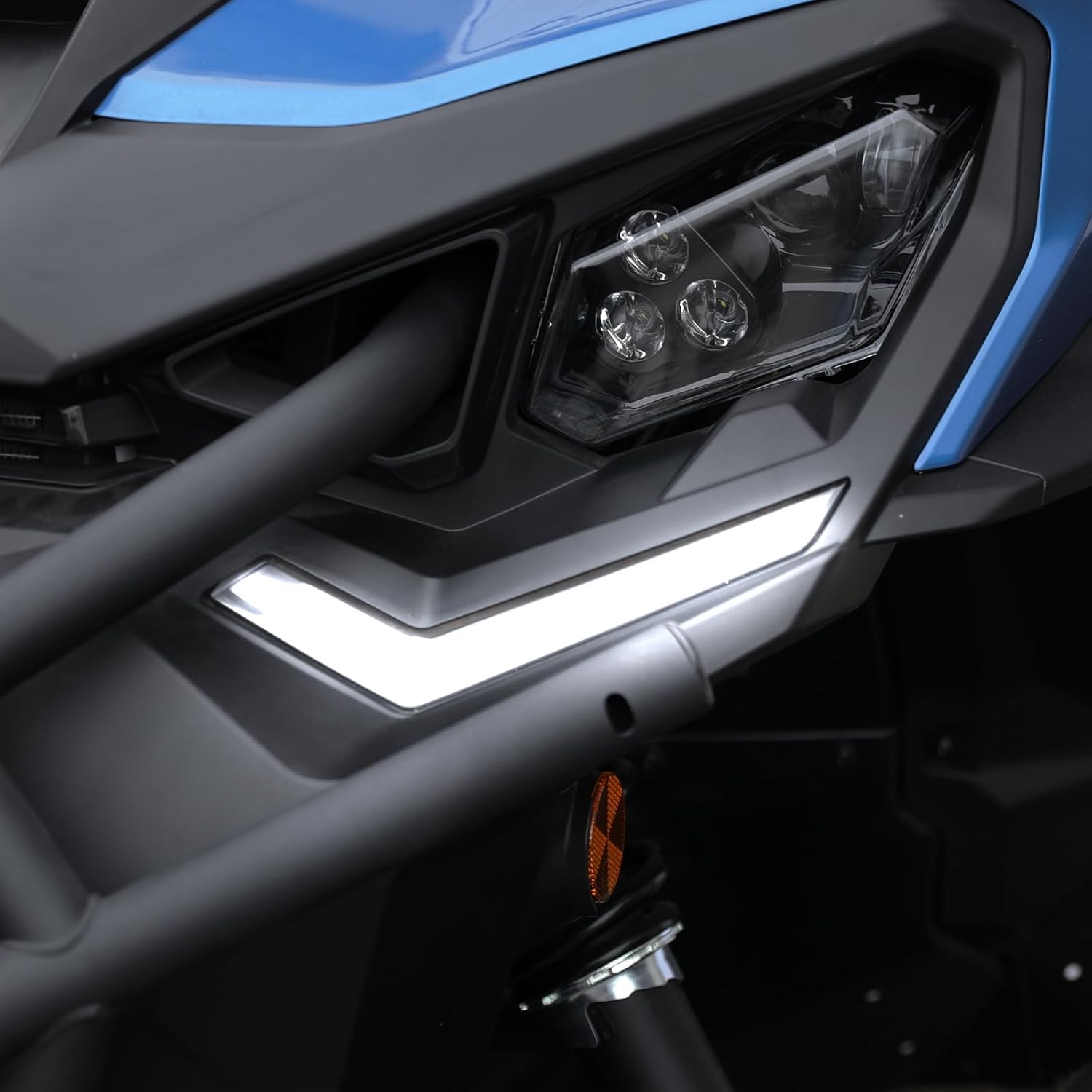A & UTV PRO Upgraded Flashing Turn Signals Lights for 2020-2025 Can Am Defender Max / 2021-2025 Commander Max Accessories Running LED Turn Signal Kits 2PCS