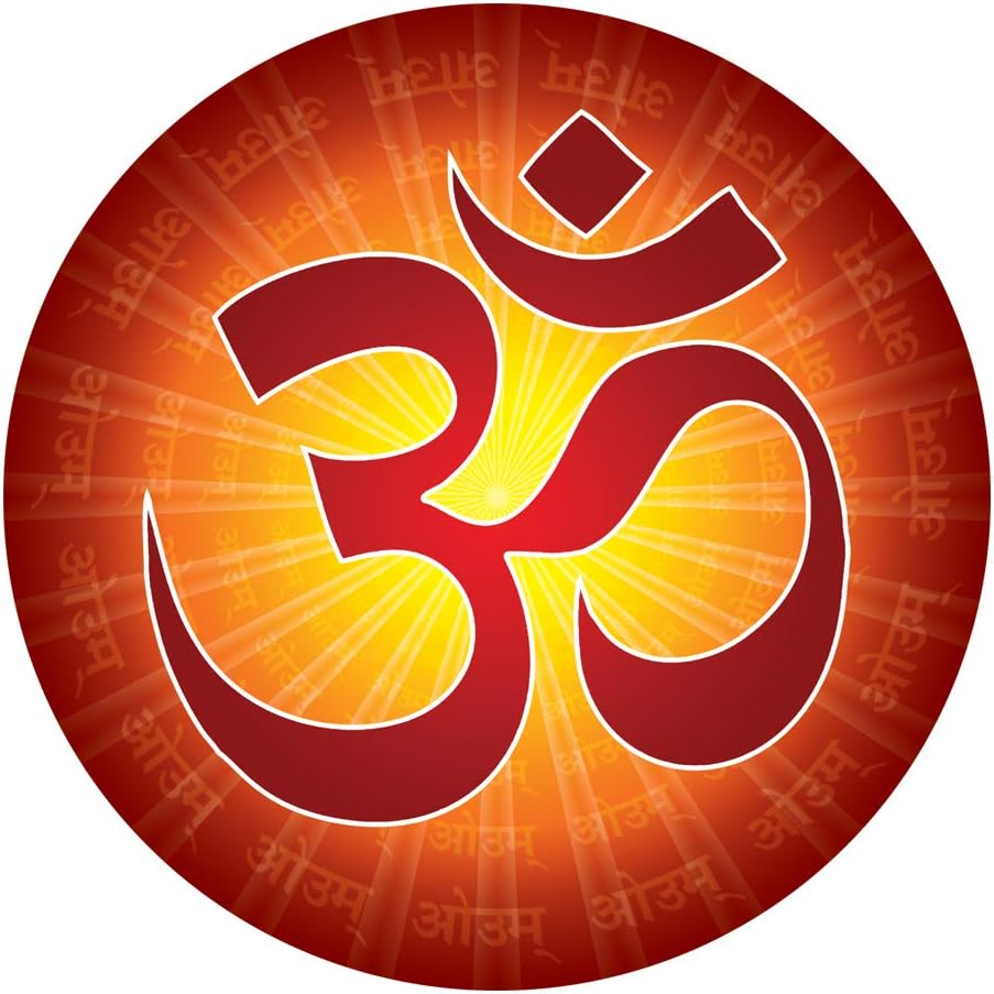 Rangoli Vinyl Modern Art Wall Sticker 1.96 X 20.86 X 1.96 in, Multicolour (Model Number: White Glossy Vinyl-0036), Religion, Self-Adhesive