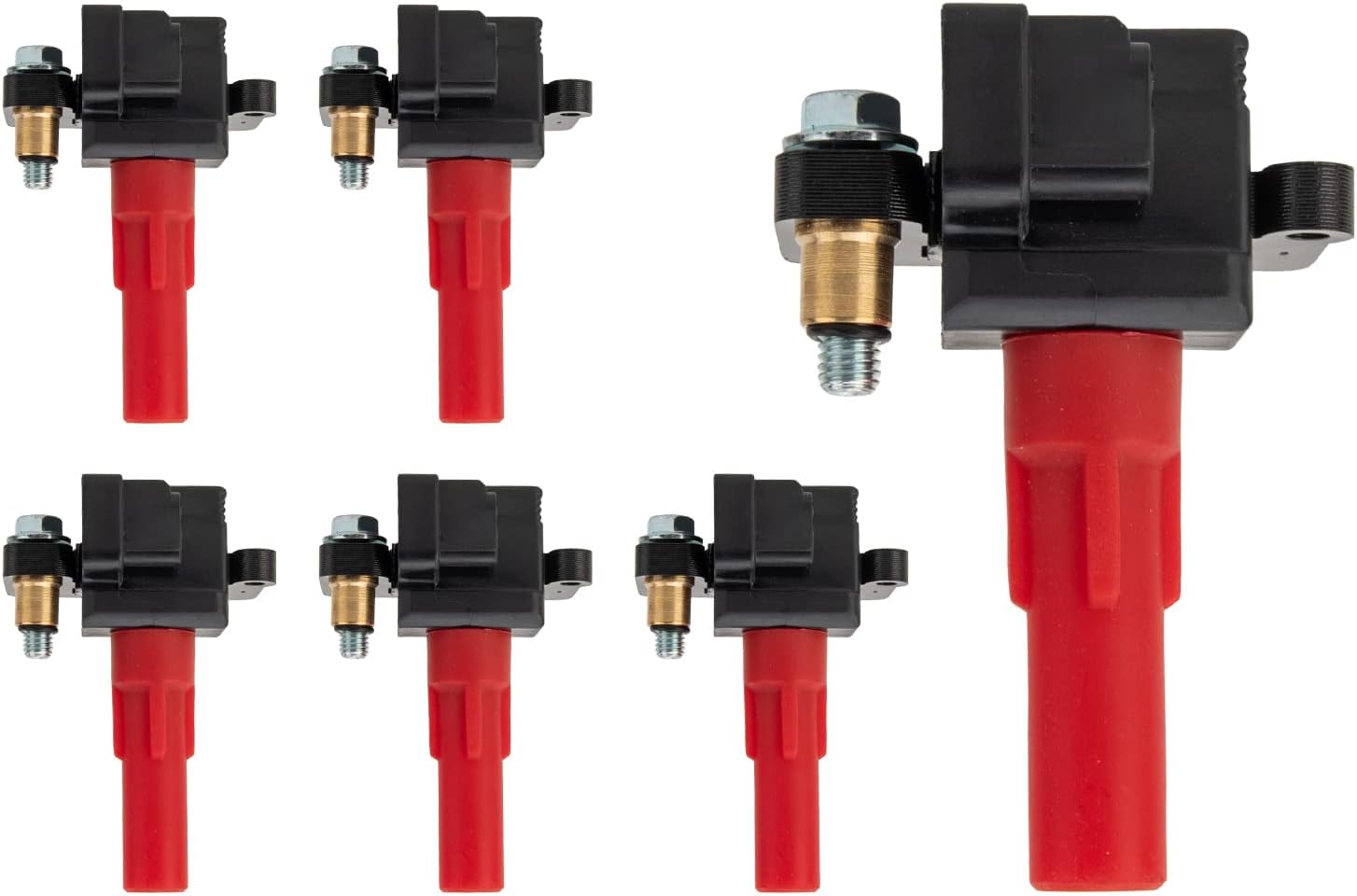 PHILTOP UF287 Ignition Coil Packs Fits for Subaru 2001-2009 Outback 3.0L, 2006-2007 B9 Tribeca, 2008-2009 Tribeca, 2008-2009 Legacy 3.0L