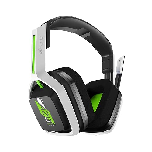 ASTRO Gaming A20 Wireless Headset Gen 2 for Xbox Series X | S, Xbox One, PC & Mac - White /Green - White - Xbox Series X|S, PC/Mac