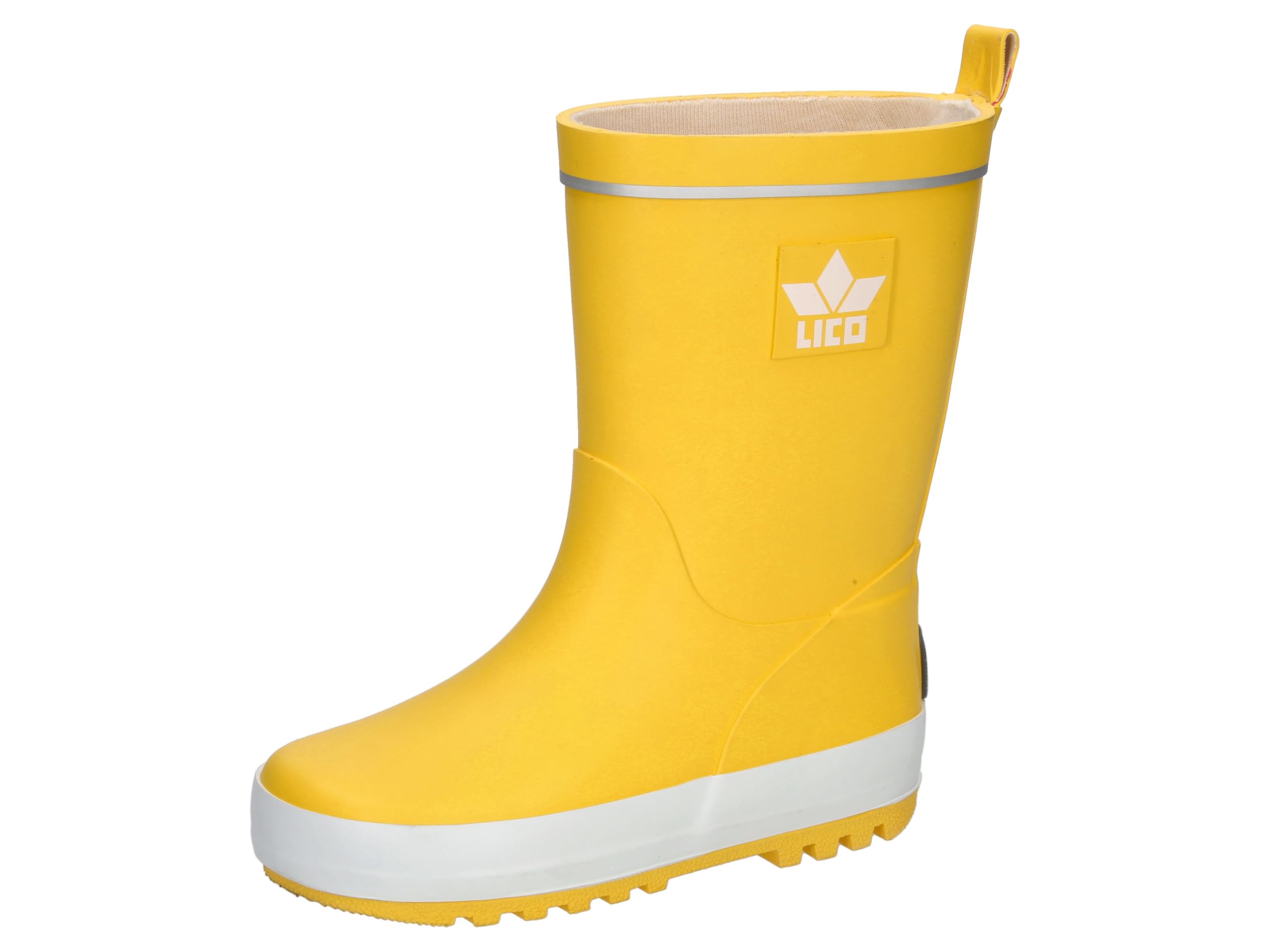 Lico Boys Samira Wellington Boots, yellow, 5 UK