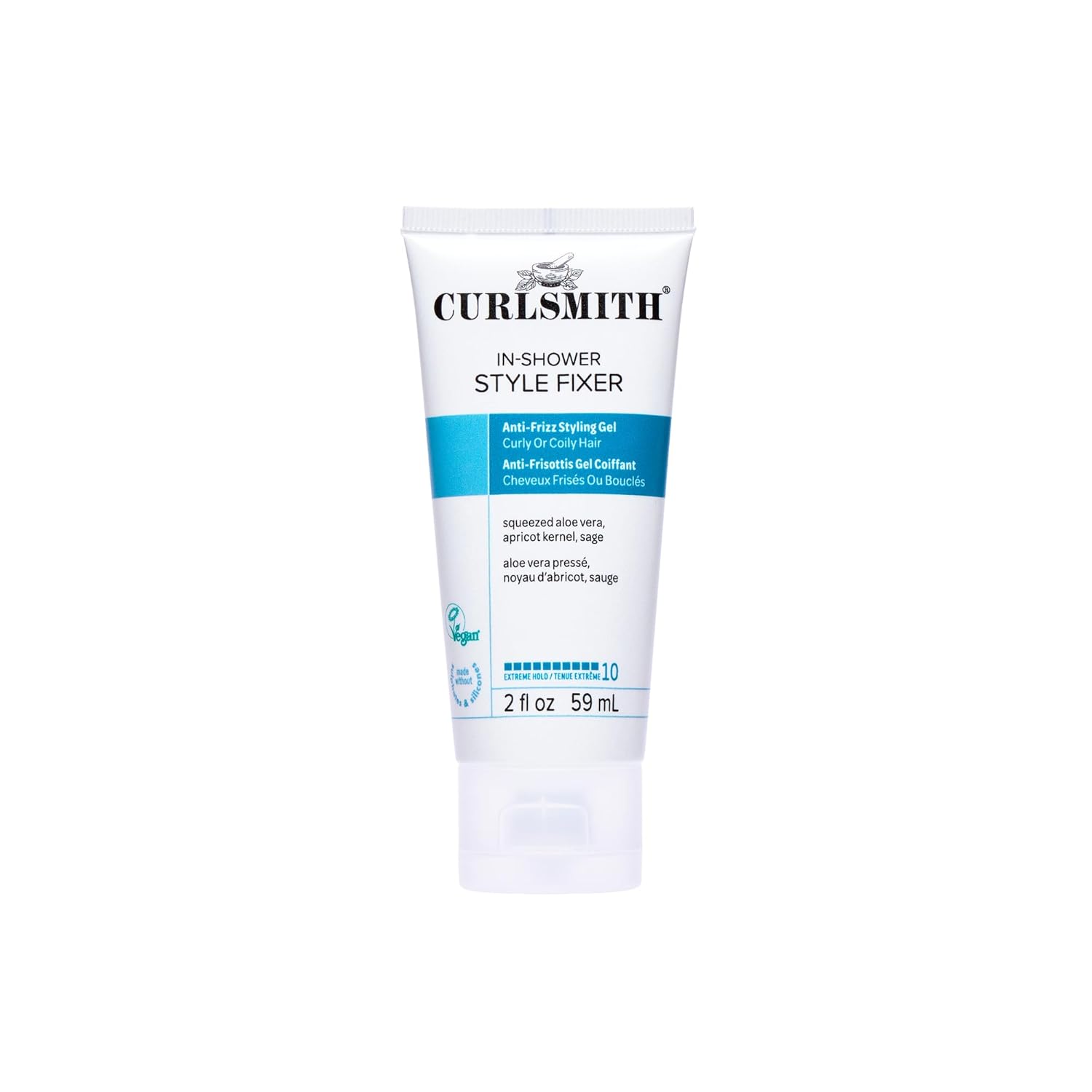 CURLSMITH In-Shower Style Fixer – Strong Hold Gel for Curls, Humidity-Proof Curl Styler, For All Curl Types, Vegan & Cruelty Free (2 oz) CURLSMITH In-Shower Style Fixer – Strong Hold Gel for Curls, Humidity-Proof Curl Styler, For All Curl Types, Vegan & Cruelty Free (2 oz)