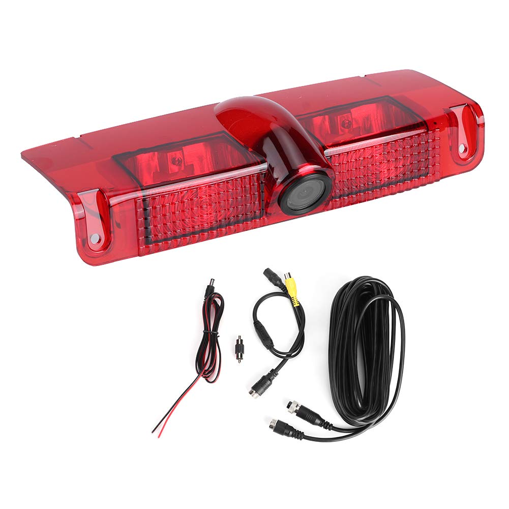 Kamera światła Stop LED Wysoko Montowana Wodoodporna Kamera NTSC PAL dla Express Backup Cofania Parkowania 170° Szeroki Kąt IP68