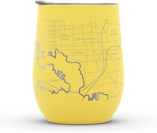 Vista 383 de Well Told Lexington Kentucky Map - Vaso de vino aislado con grabado de mapa de Kentucky, taza de acero inoxidable grabada (12 onzas, verde domingo)