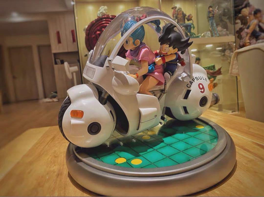 孫悟空＆ブルマ　ガレージキット 孫悟空＆ブルマガレージキット