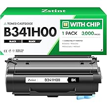B341H00 碳粉盒带芯片高产黑色 1 件装替换件适用于 Lexmark B341H00 碳粉兼容 Lexmark MB3442adw B3340dw B3442dw MB3442i 激光打印机墨水一体机复印机 30,00 页