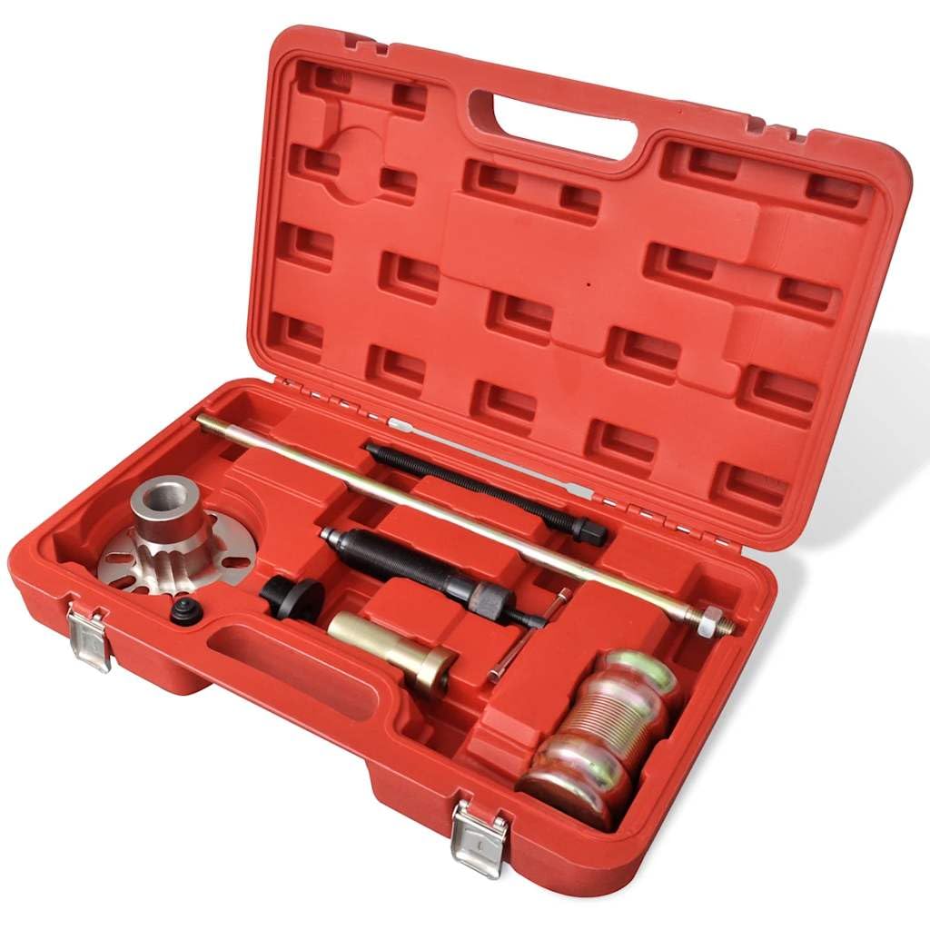 Extractor de cubo hidráulico con martillo de 10 toneladas de capacidad, 4-5 agujeros, 116-135 mm, juego de husillo hidráulico, tornillo, martillo de impacto para reparación de vehículos y uso