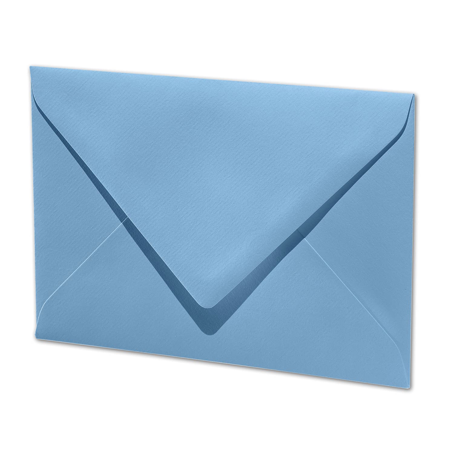 ARTOZ - 100 buste per lettere, a costine, formato DIN B6, 178 x 125 mm, senza finestra, con chiusura a linguetta