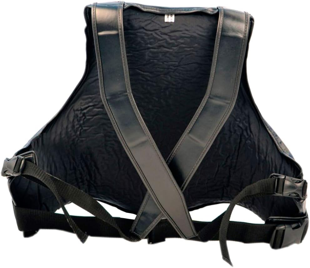 Fairtex Body Shield TV1 Body Protector Vest Black Blue Red Training Muay Thai Kickboxing MMA K1 (Black) : Sports & Outdoors