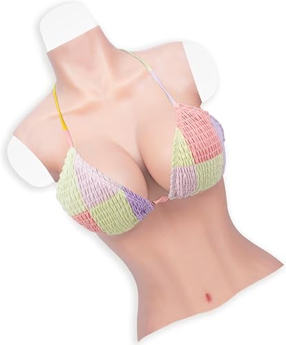 SVBEEFAR Silicone Breastplate Half Body Silicone Breast C…