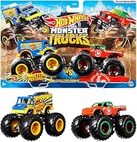 Hot Wheels Monster Trucks Demo Doubles 2-Pack (Styles May Vary)
