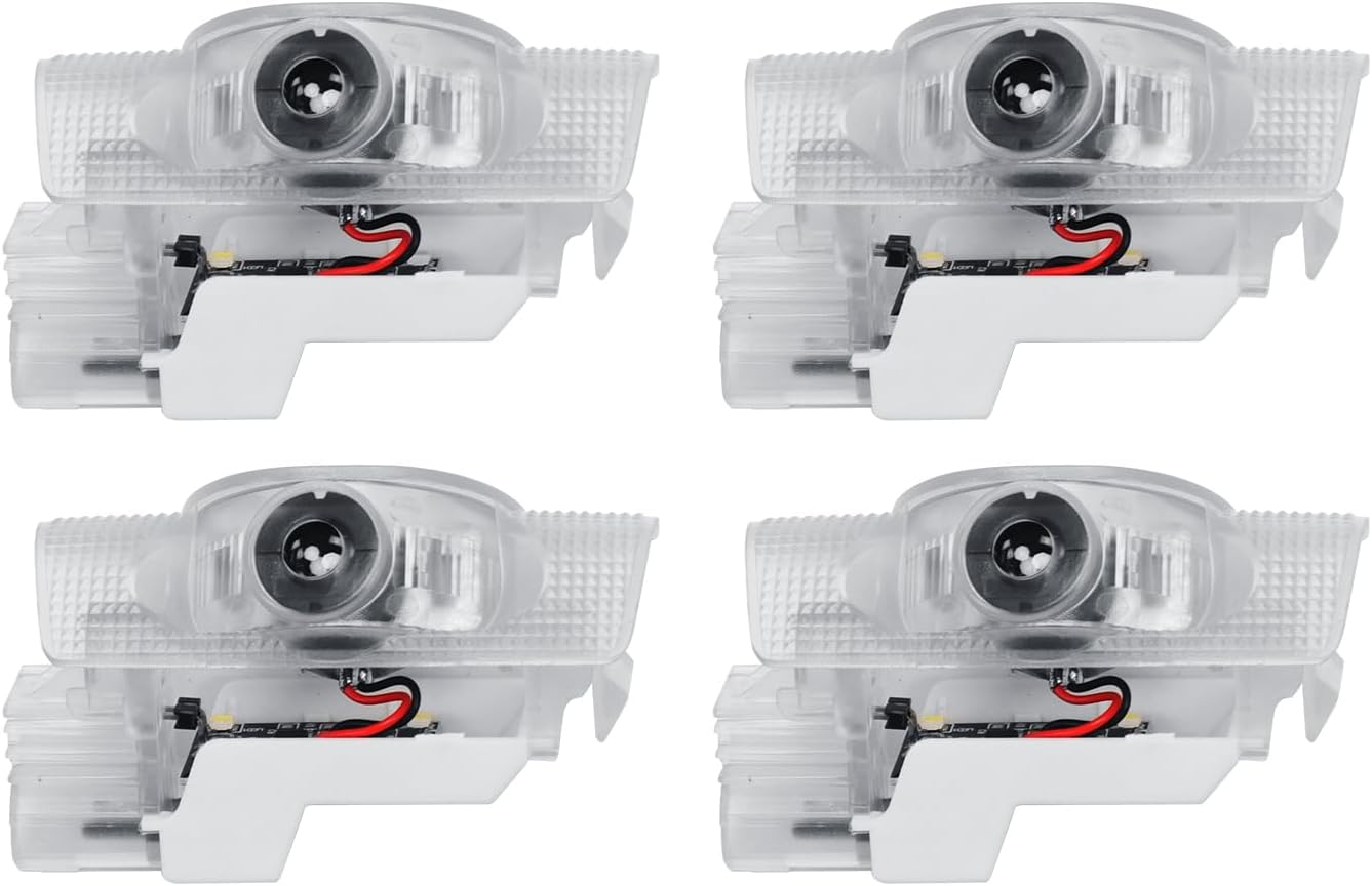 Car Door Welcome Projection Lamp Suitable for 2010-2023 Version of Lexus GX460 Led Lens Door Automatic Induction Lamp Internal Modification lexus gx460 accessories (4 Pieces)