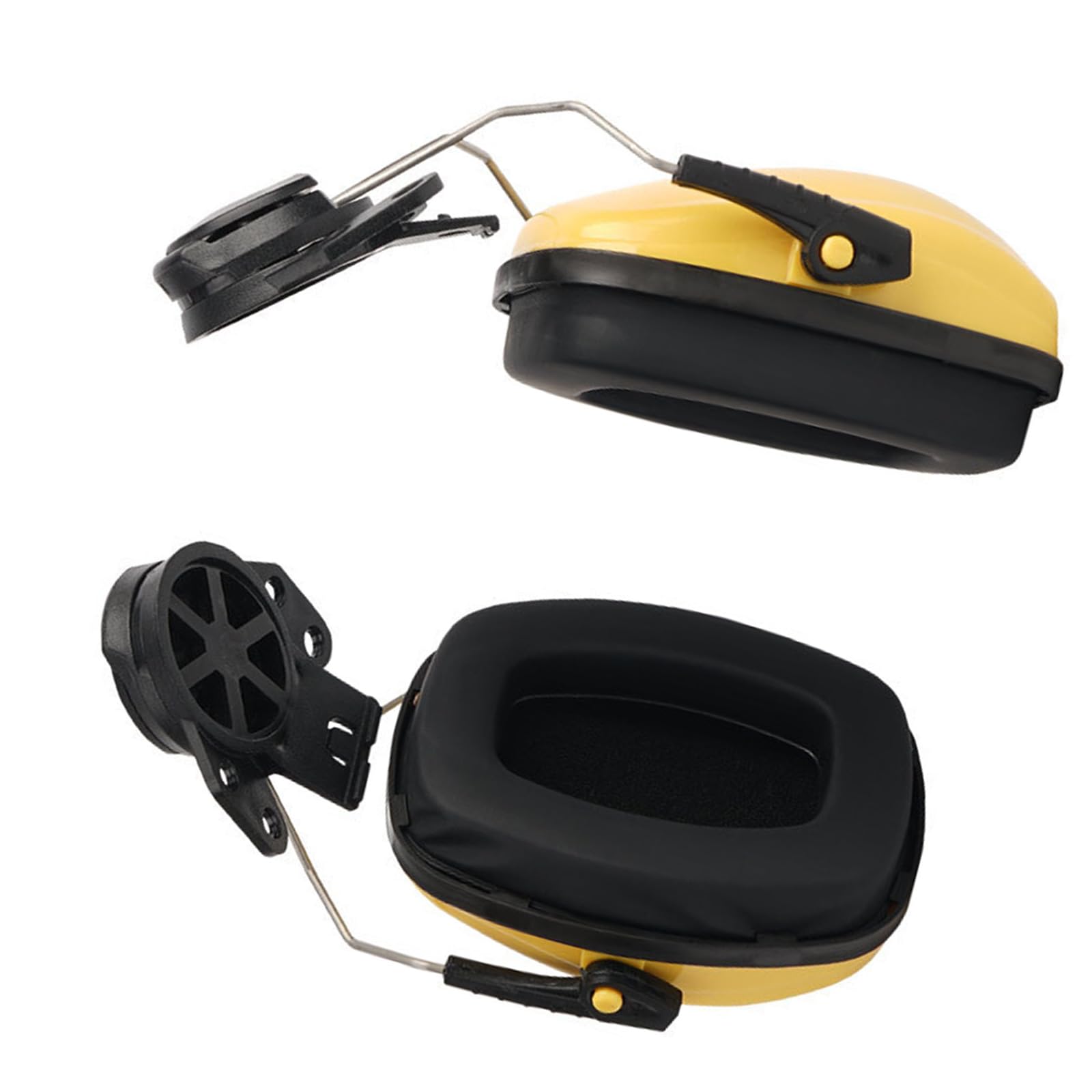 ZYKEJJDDAK Industrial Ear Muff Ergonomic Helmets Attachment for Construction Manufacturing Sites Logging Mining Operations Ear Muff for Repair and Maintenance