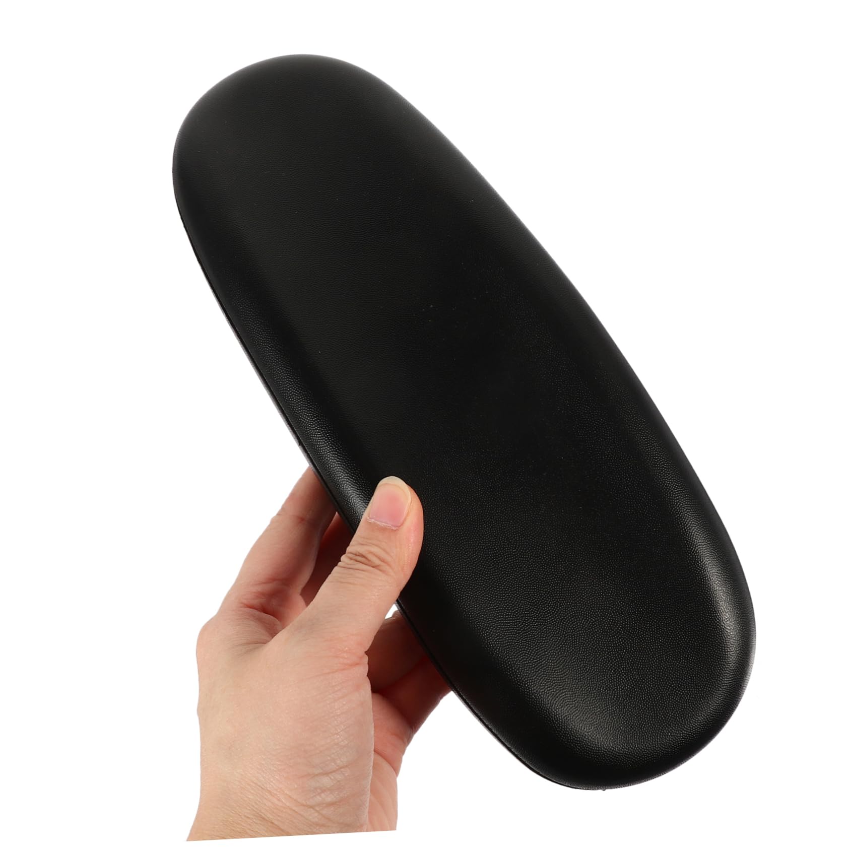 1 Paar Pu Armlehnen für Bürostühle und Gaming Stühle Schwarz