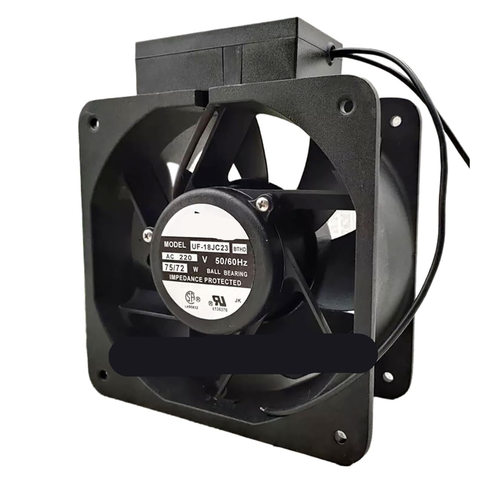 YLPWKMVZ UF-18JC23 230V 75/72W 180 * 180 * 90MM fan