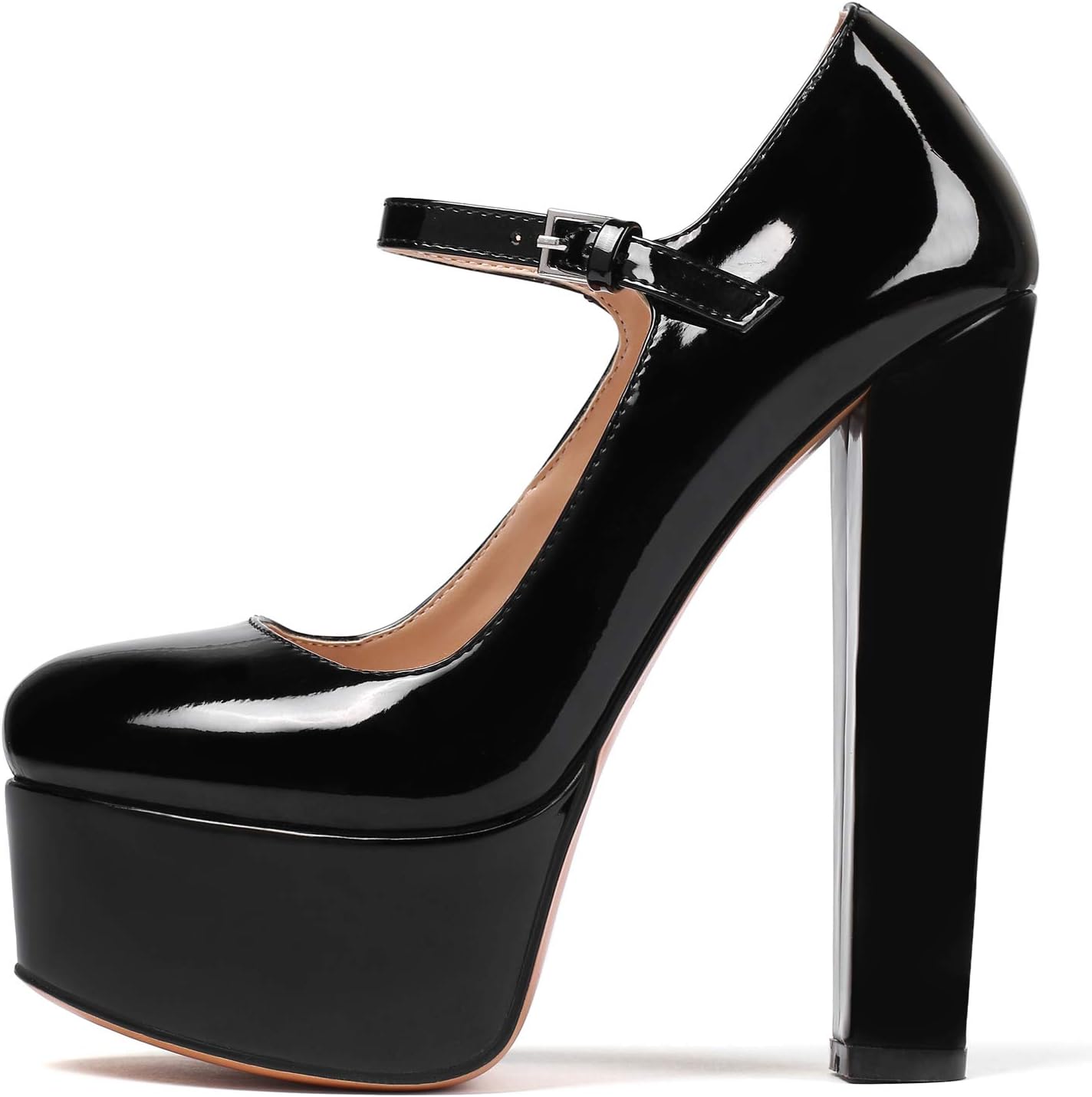 Eldof Women's Platform Heels - Chunky Block Design