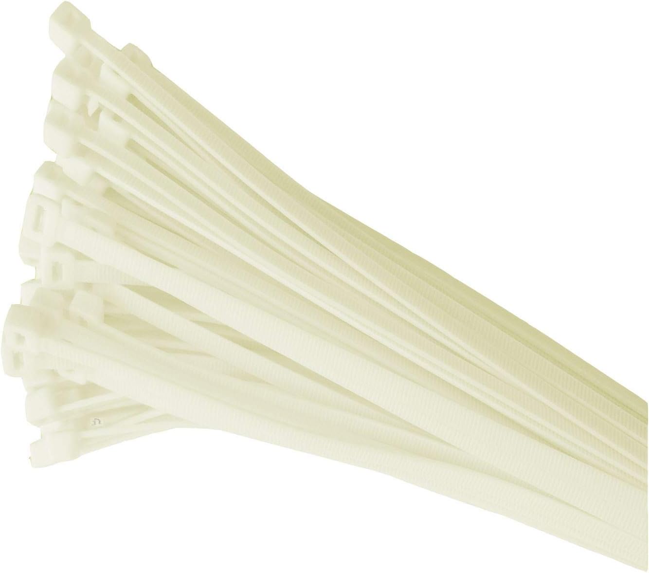 100 x Red Nylon Cable Ties 300 x 4.8mm / Extra Strong Zip Tie Wraps