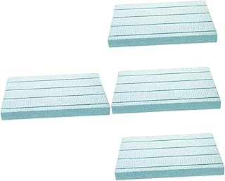 SHINEOFI 4 Piezas Modelo De Escena De Espuma Junta Poliestireno Tablero De Espuma Modelado Espuma Artesanal Elaboración De Espuma Material Para Hacer Maquetas Sky-blue