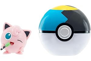 Pokémon Clip N Carry Pokeball Belt with Jigglypuff and Moon Ball for...