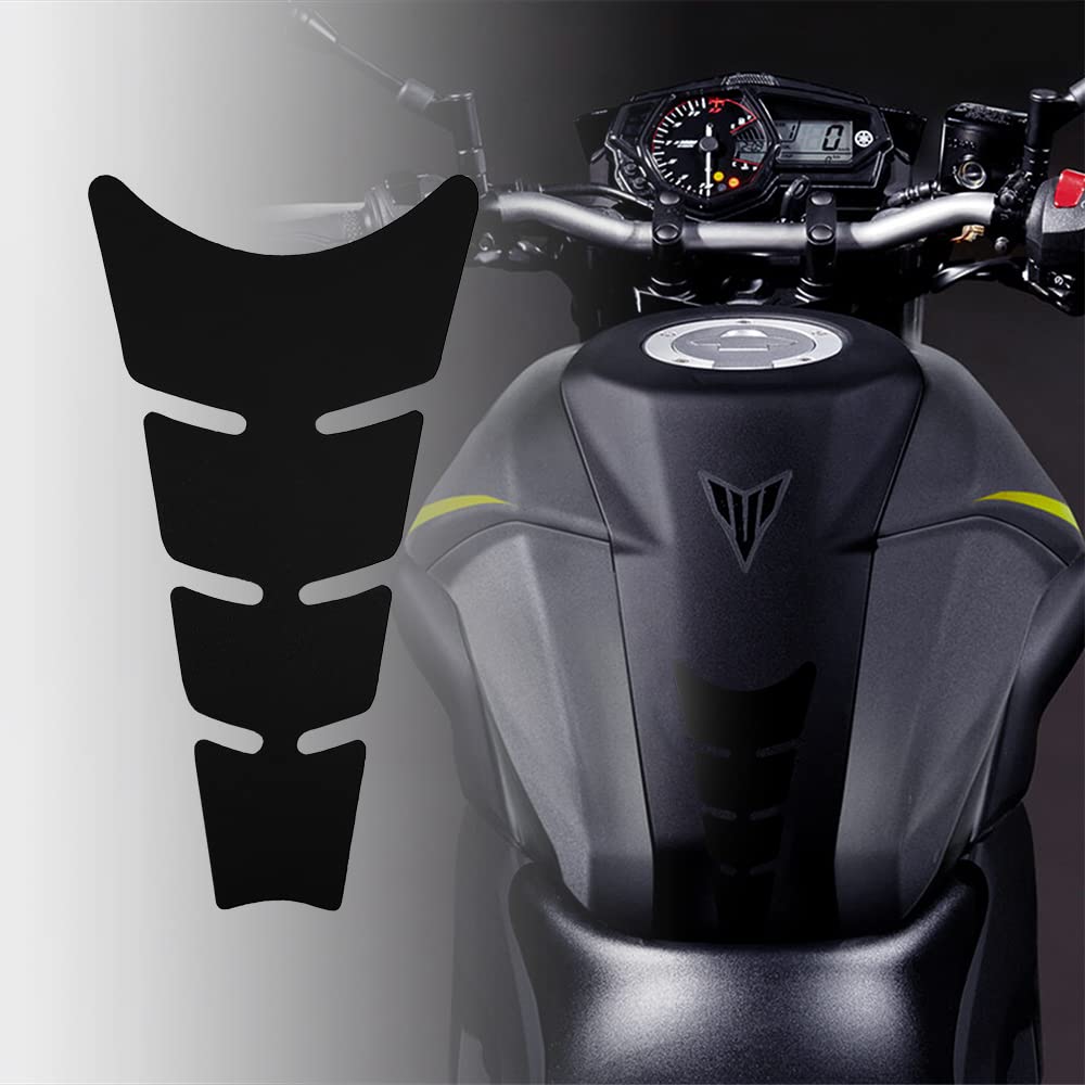 4R Motorrad Tankpad - Selbstklebender Kratzschutz In Rhino Fluo Rot, 11.5 X 20 Cm