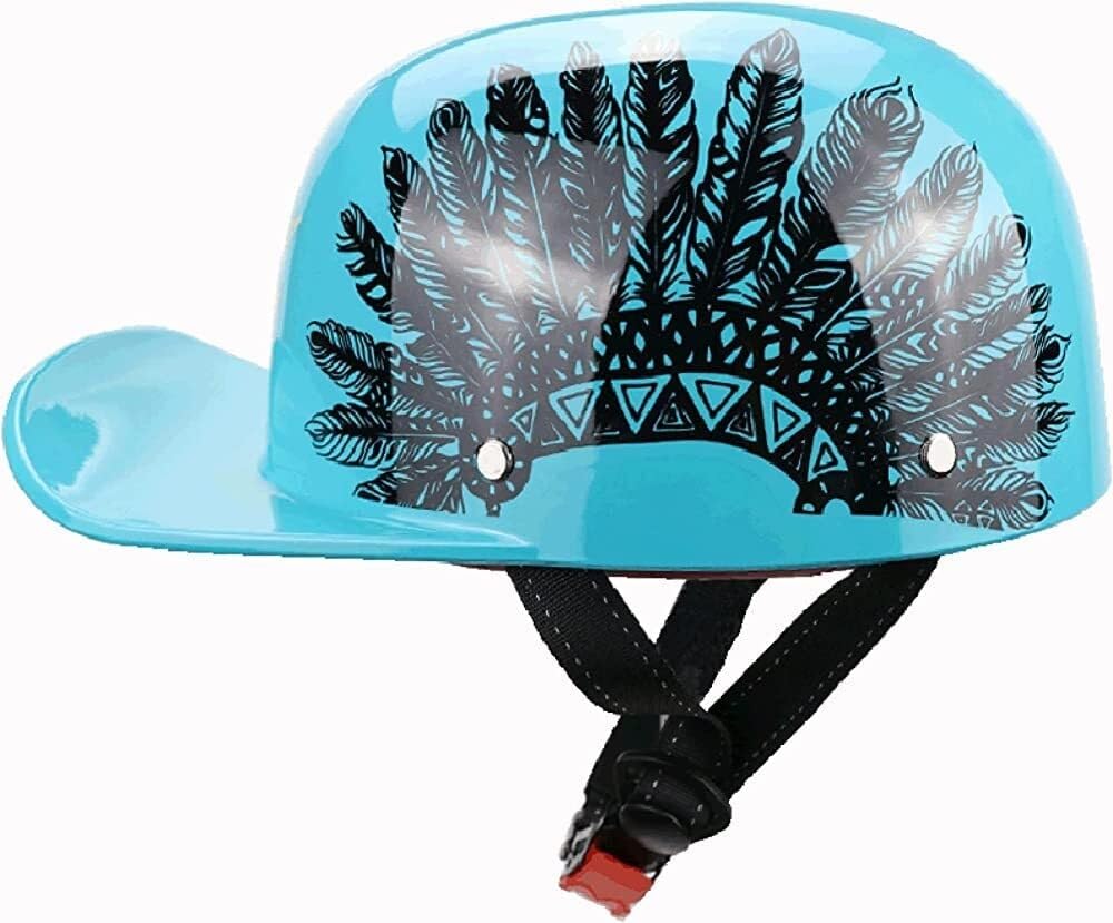 Casque jet bol vintage homologué ECE avec lunettes rétro pilot