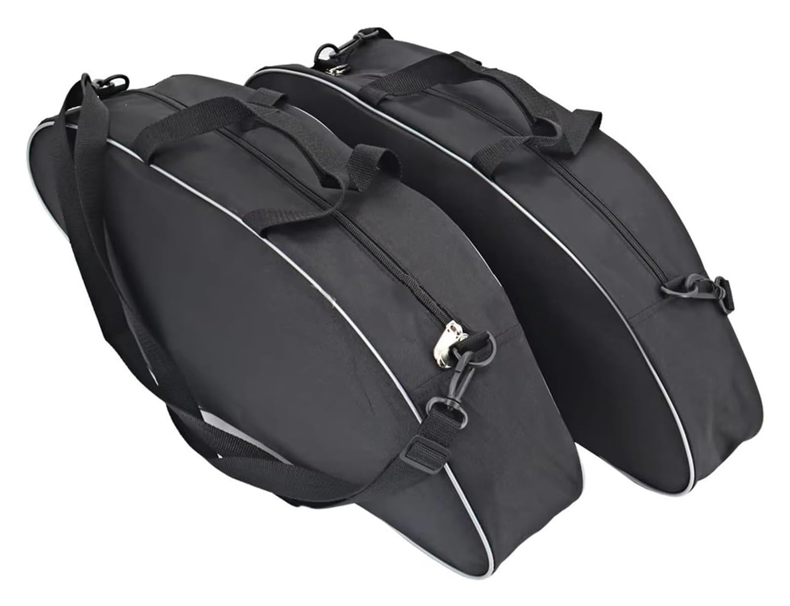 Moto Paraurti Borsa per FLSB per Softail per Sport per Glide per 18-Up per FXLRST per Low 2022 Borsa da Sella Rigida Tour Pack con Fodere Morbide