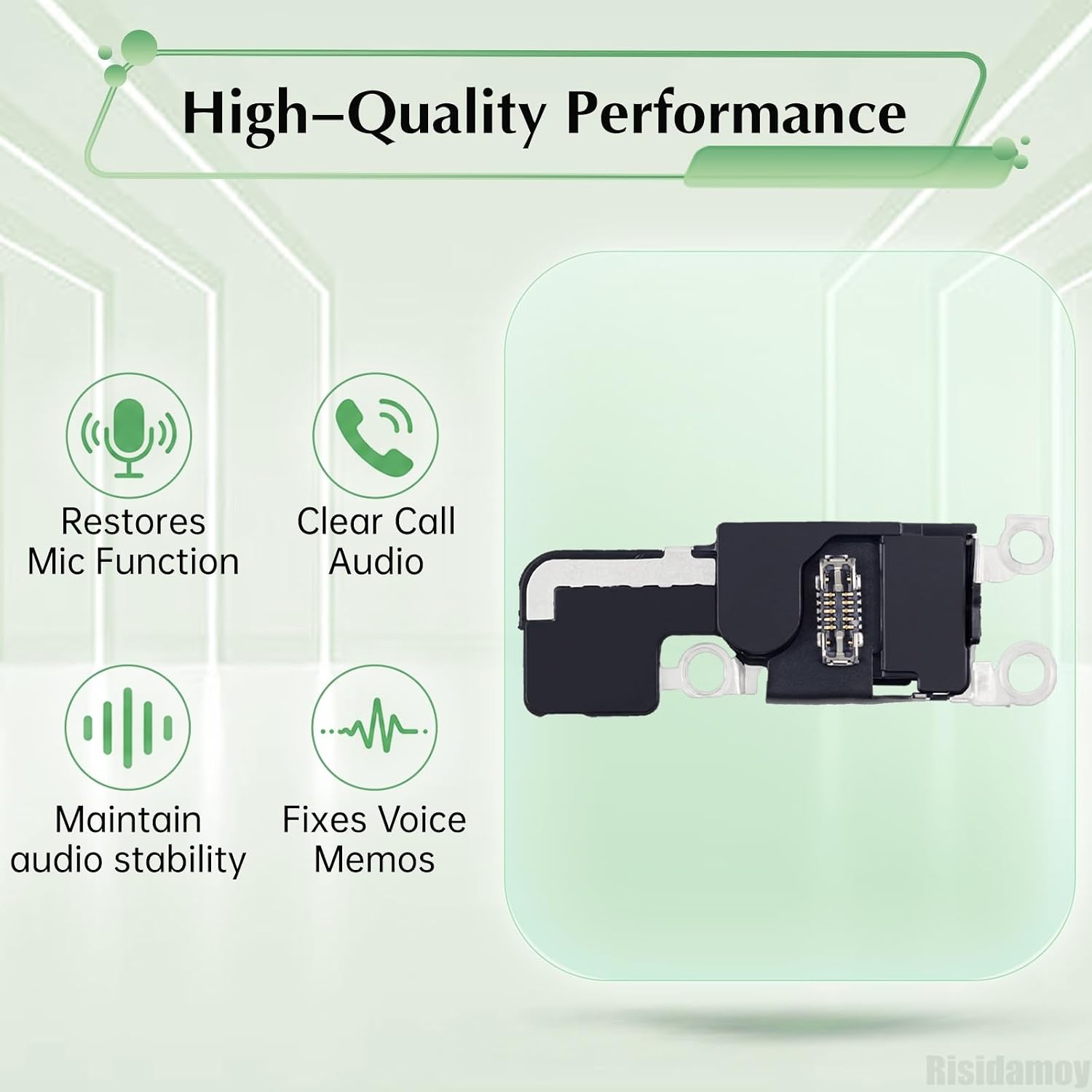 Microphone Flex Cable Replacement for iPhone 16 Pro Repair Voice image 5