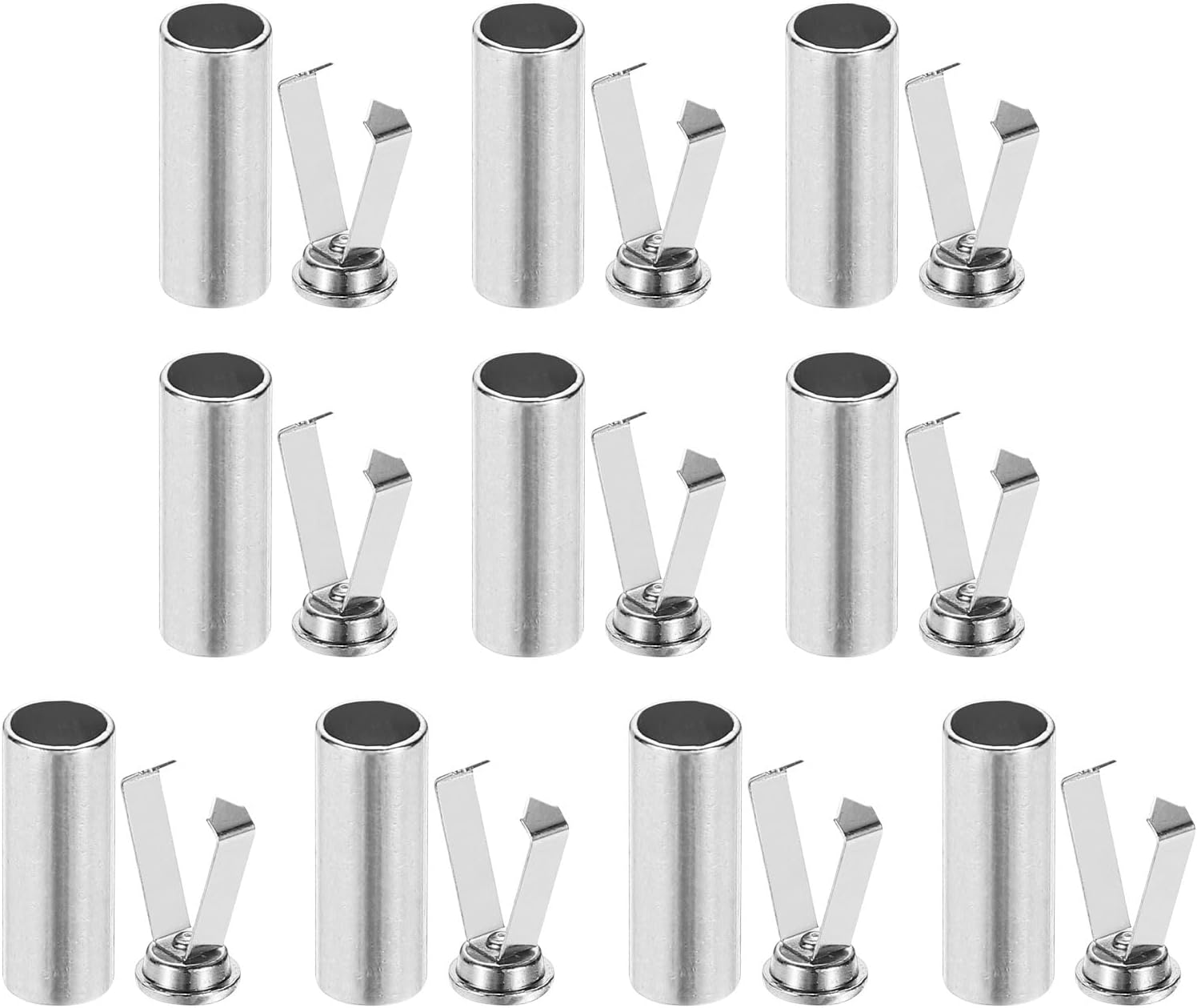 PATIKIL Shoe Lace Tips, Zinc Alloy Shoelace Head Cylindrical Tips Cords End Replacement for Shoestring Repairing Clothes