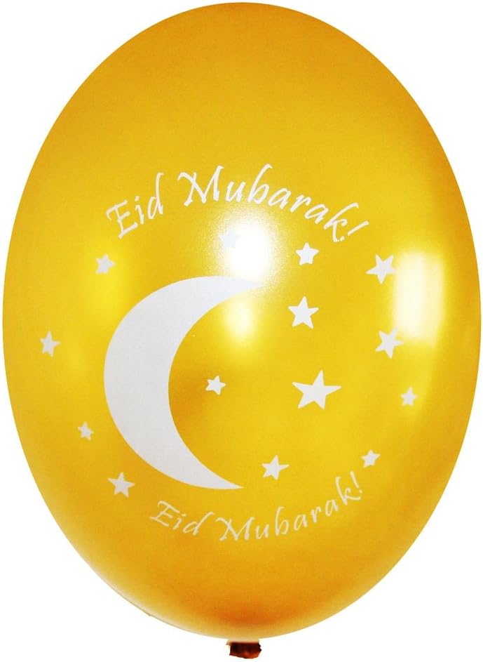 Eid Balloons - Eid Mubarak (20 Pack)