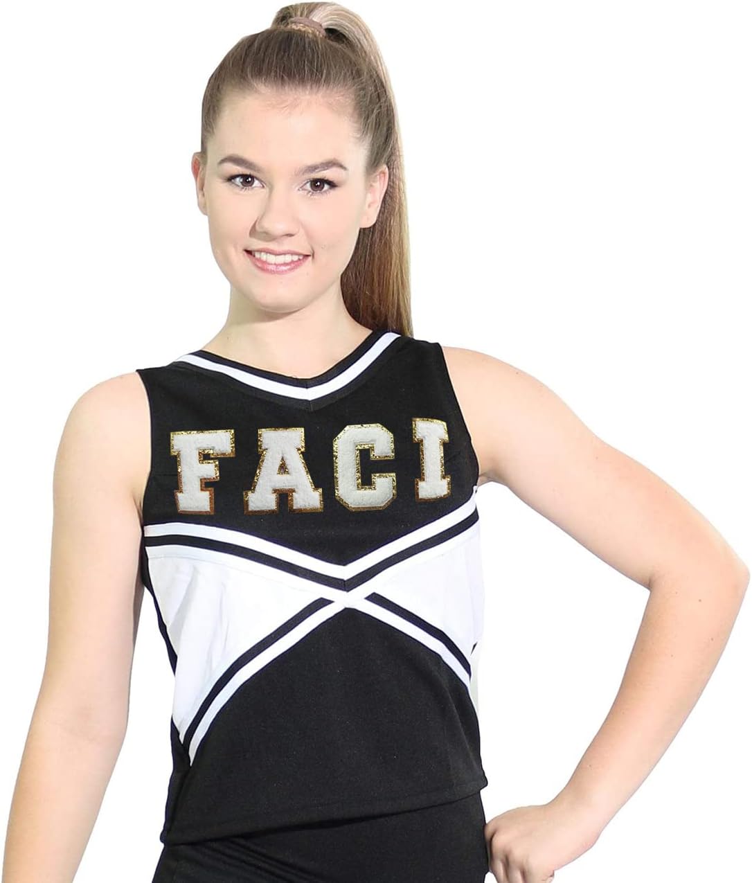 3Pcs Letter Patches Varsity Glitters Chenille,SPRT Iron on White Letter Patch,Alphabet Cloth Patch for Team Costume Decoration 3.1in Height T (3 Pieces) - Image 8