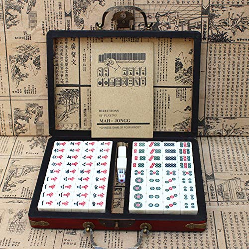 Mahjong Set - Chinese Numbered Mahjong 144 Tiles miniatura 4