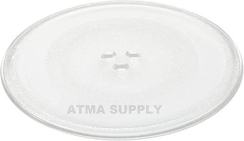 Miniatura 3 de W10337247 Reemplazo de placa de microondas de 12 pulgadas compatible con bandeja giratoria de vidrio Whirlpool que reemplaza W11367904 W11291538