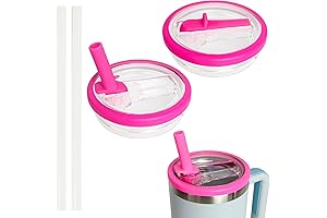 2-Pack Leak-Proof Compatible Stanley 40oz Quencher Tumbler Lid