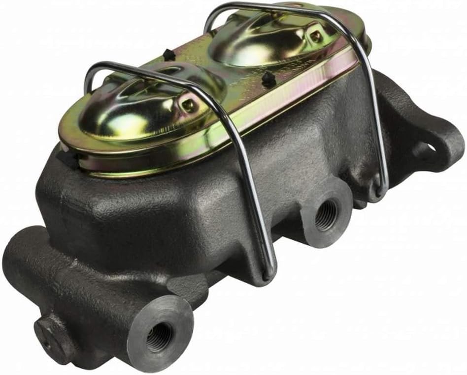 DBMC09 Master Cylinder, 1.125 in Bore, Original Style, Dual Integral Reservoir, Iron, Natural, Various Applications, Kit
