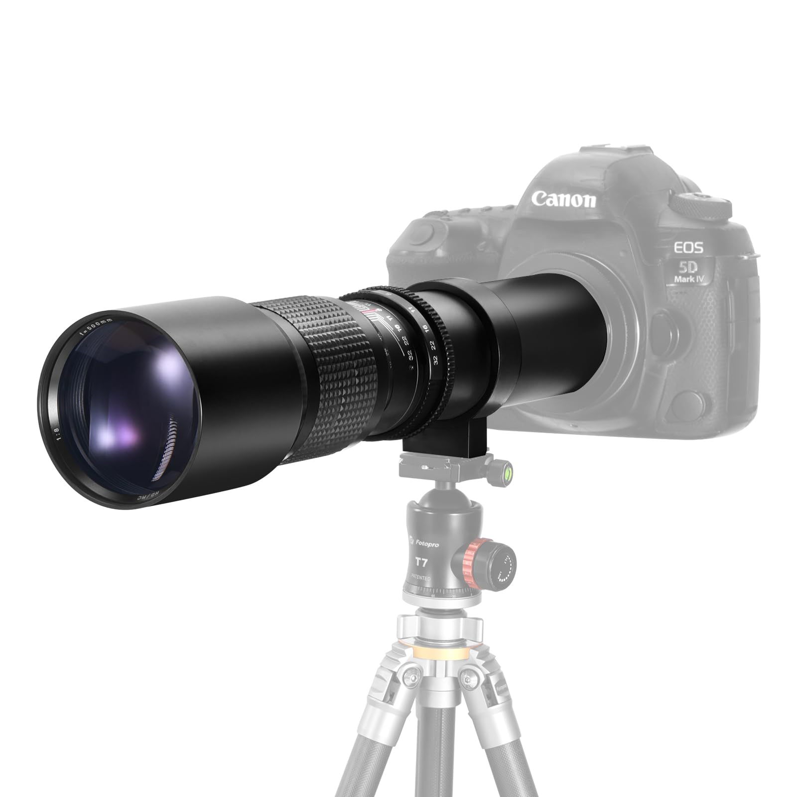 Amazon.com : EF 1000mm 500mm f1.8 Camera Lens - MF for Canon EOS