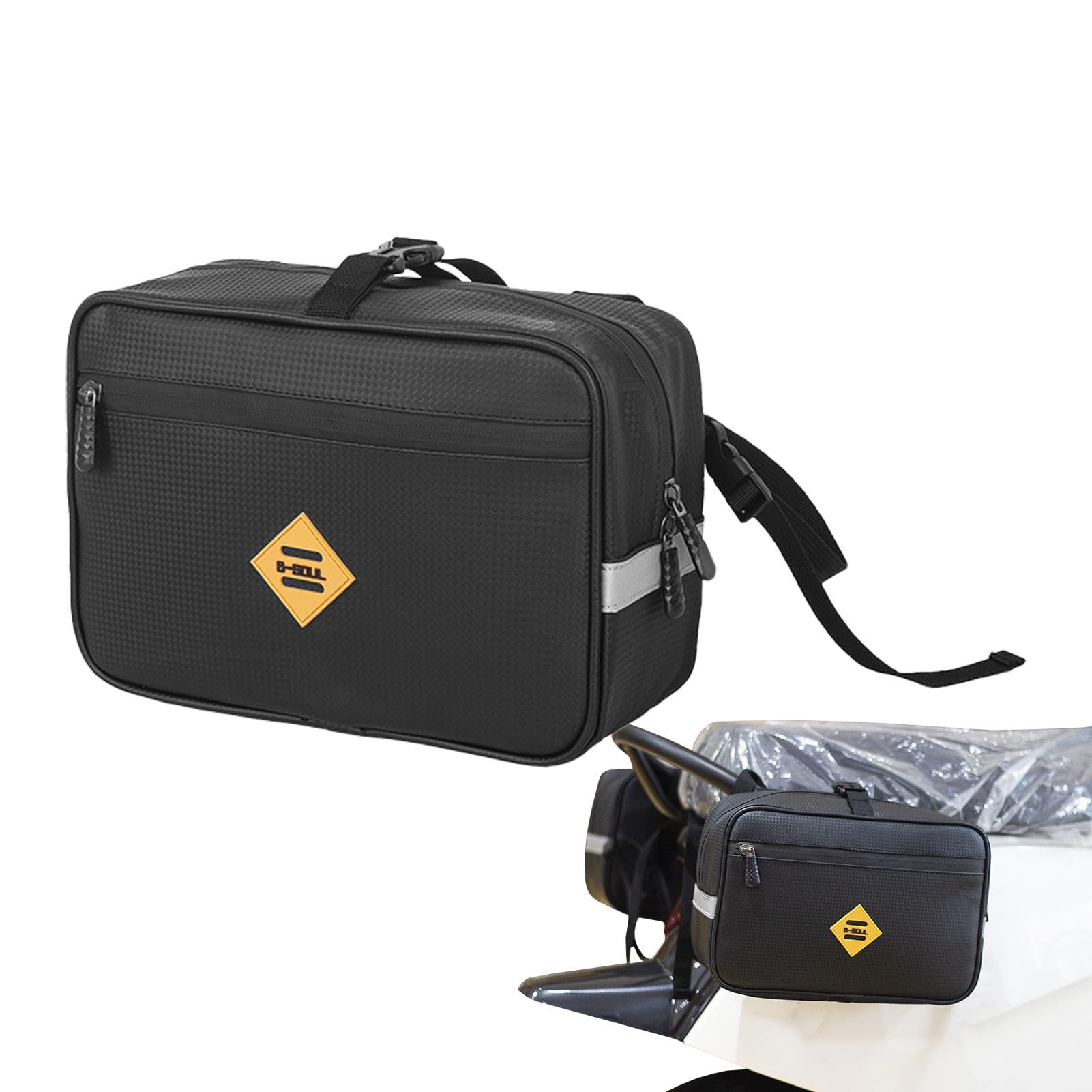Wasserdichte Motorrad Satteltasche 4,5L - Hecktasche Für Bike Mit Schnellbefestigung