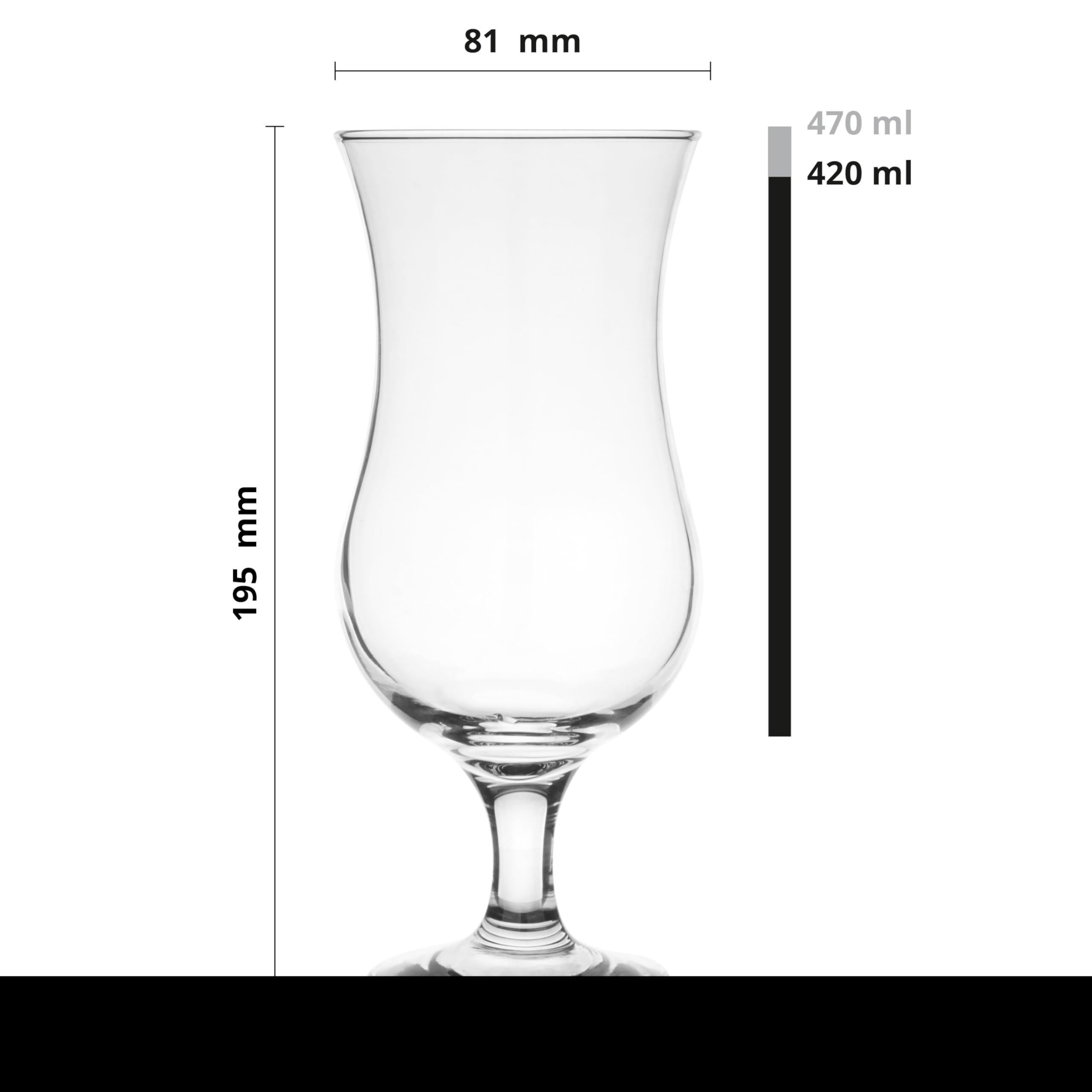Glasmark Krosno Szklanki Zestaw szklanek koktajlowych Longdrink Koktajl Gin Piwo Woda Longdrink Szklanki Koktajl Szklanka do picia Szklanka do wody Smoothie Deser Można myć w zmywarce Przezroczysty 4