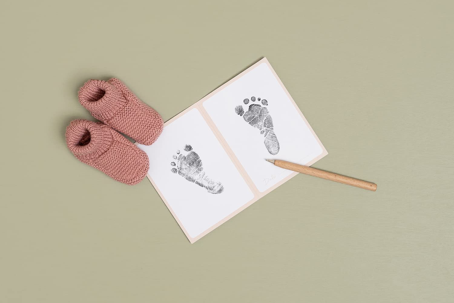 Little Dutch - Erinnerungsbox Flowers & Butterflies Rosa, 30x30x6 cm