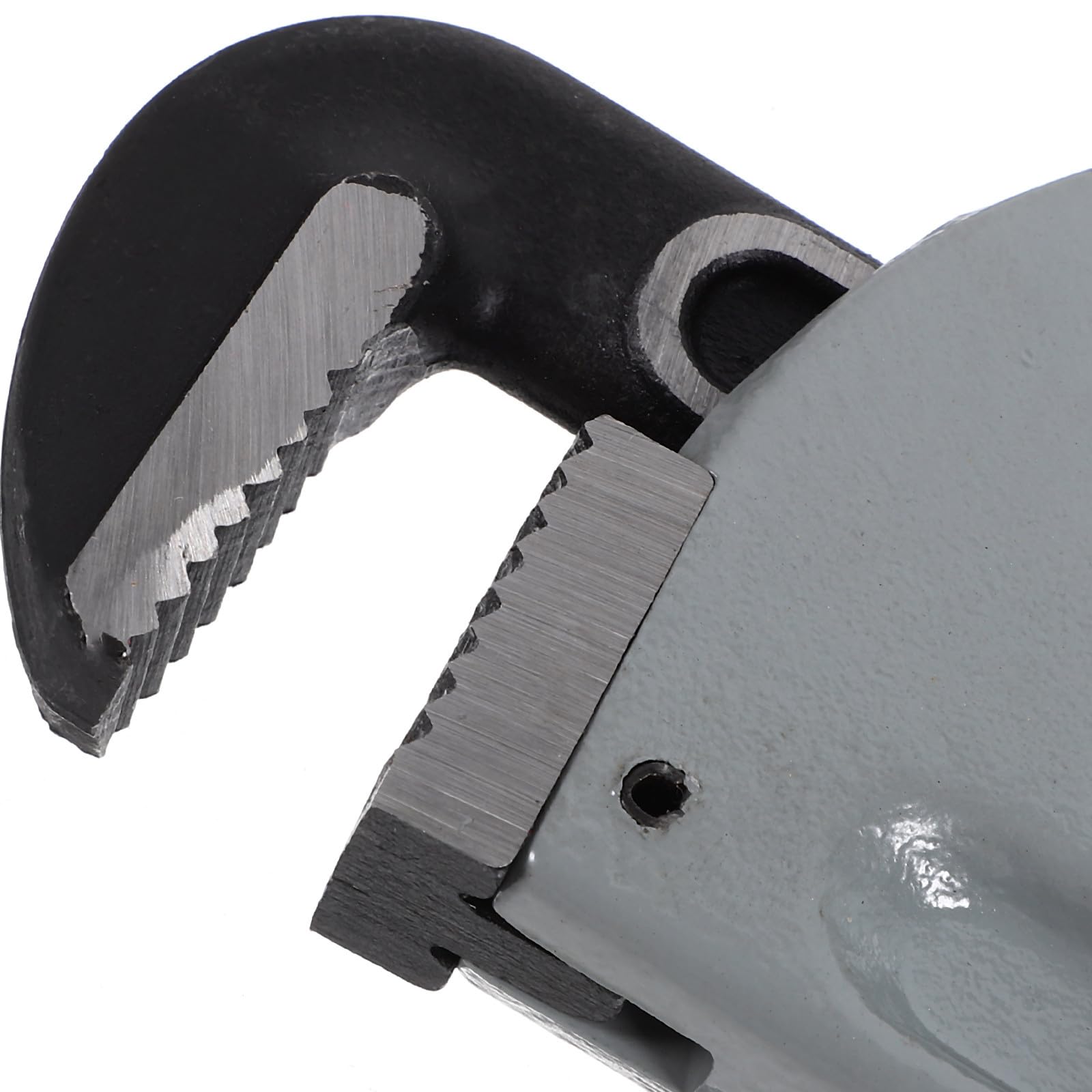 Llave de Fontanero Ajustable de 8 Pulgadas Llave Inglesa Pesada de Aleación de Aluminio y Acero Cromo-Vanadio Herramienta para Tuberías Resistente y Versátil para Fontanería