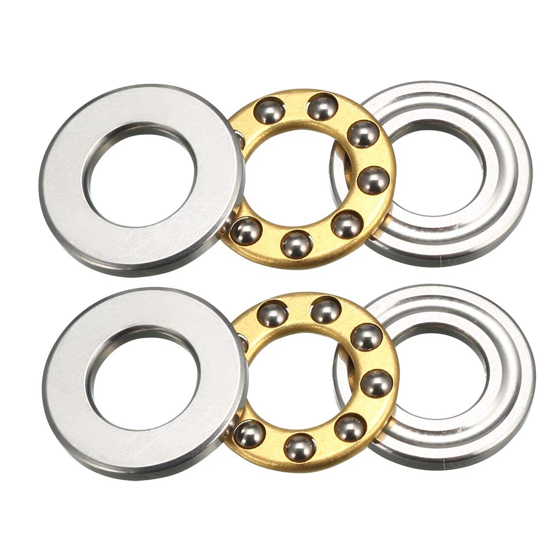 Thrust Ball Bearings - 9mm x 20mm Chrome Steel -14 Thrust Ball Bearings - 9mm x 20mm Chrome Steel -14