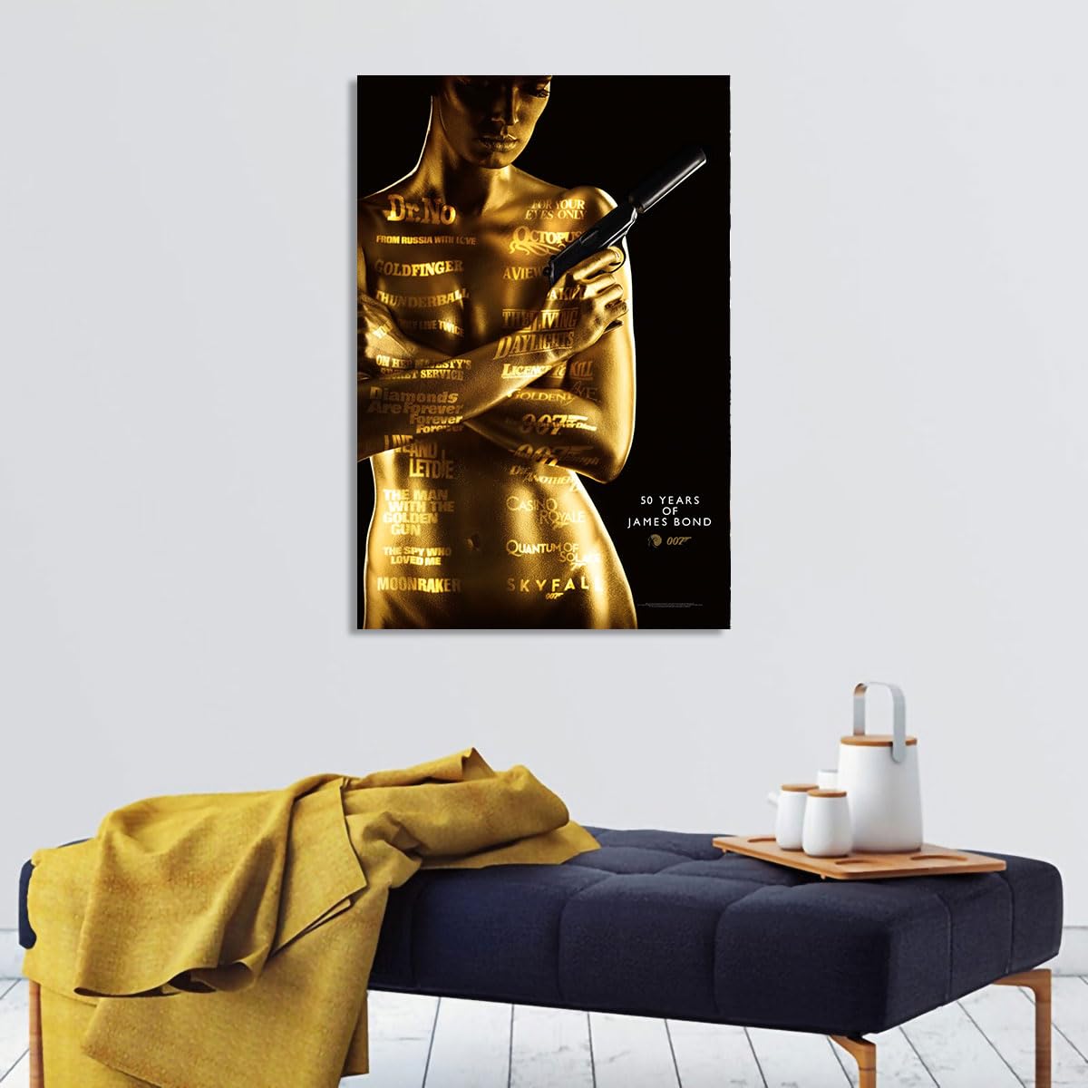James Bond - 50th Anniversary Poster Movie Poster Art Print
