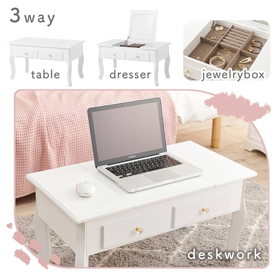 2WAYコスメテーブル [8015] 2WAYコスメテーブル [8015] - メルカリ